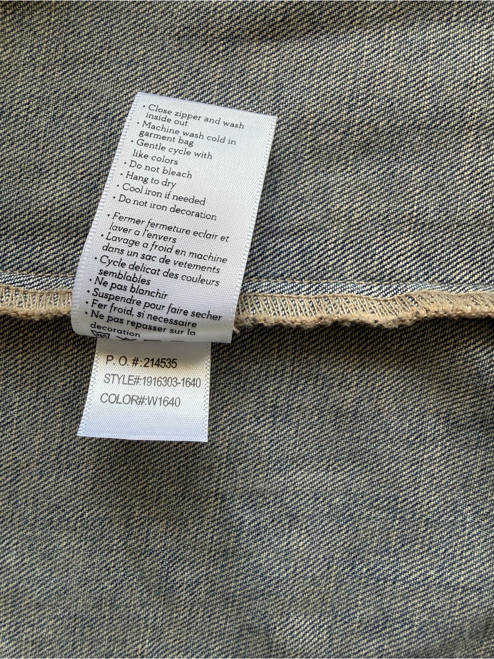 Paige Denim Vest Small Women’s Full Zipper Collared Blue - Picture 8 of 12